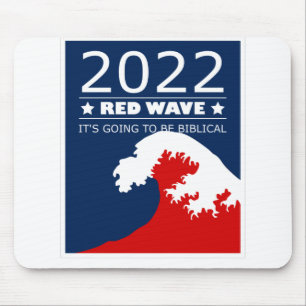 Mousepad 2022 RED WAVE será bíblico