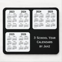 2023-2026 Calendários do Ano da Escola Negra Neon