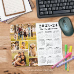 Mousepad 2023-24 Calendário Escolar 6 Fotos Personalizadas<br><div class="desc">Crie seu próprio mouse personalizado, personalizado, com fotos a cores e calendário, com um calendário escolar de 2023-24 e um modelo de colagem de fotos fácil de carregar, com 6 fotos em várias formas e tamanhos, tanto na horizontal como na vertical, para acomodar uma grande variedade de assuntos fotográficos. Personalize...</div>