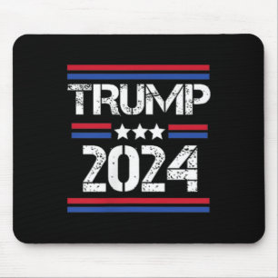 Mousepad 2024 2 Lado que Estou Votando Criminoso Condenado 