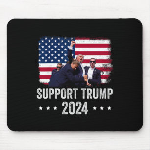 Mousepad 2024 - Support Trump - Reze Pela América