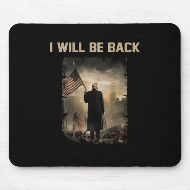Mousepad 2024 Voltarei (nas traseiras) (Frente)