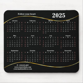 Mousepad 2025 Siga o seu coração