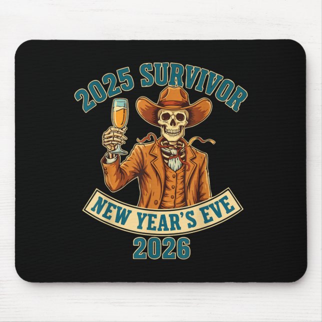 Mousepad 2025 Survivor New Year's Eve 2026  (Frente)