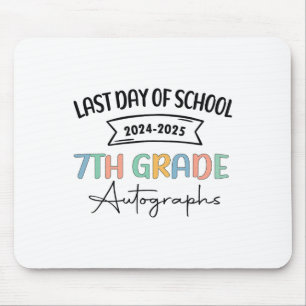 Mousepad 2025 Último Dia De Licenciado De 7 Autografo Da Es