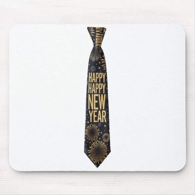 Mousepad 2026 New Year's Party Funny Fireworks Party New Ye (Frente)