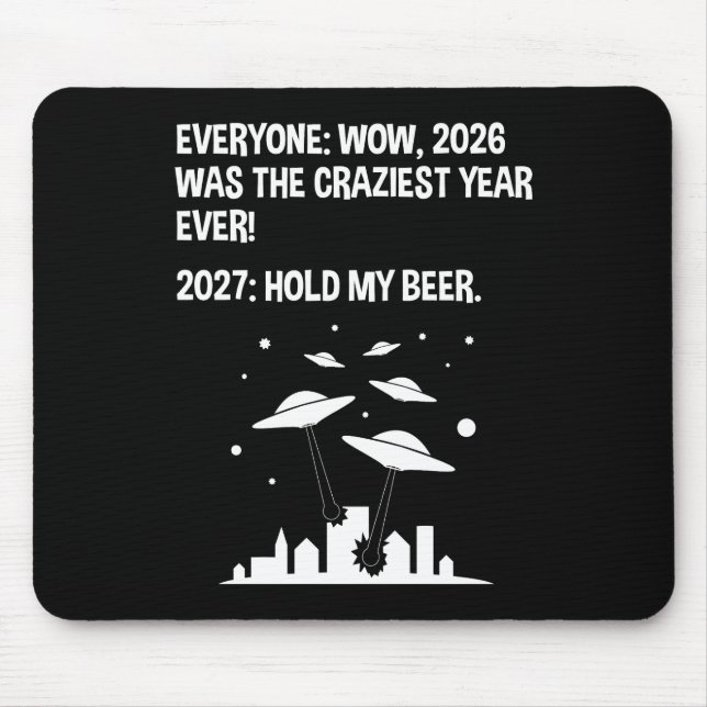 Mousepad 2027 Segura Minha Cerveja (Frente)