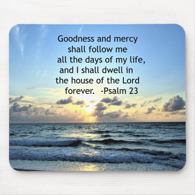 MOUSEPAD 23ª DESIGN DE FOTO DO SUNRISE PSALM (Frente)
