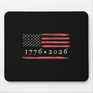 Mousepad 250º Aniversário da América 1776-2026 Bandeira dos