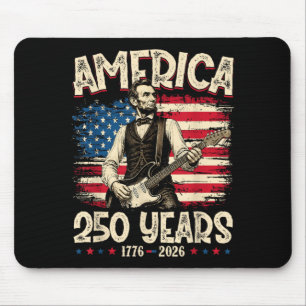 Mousepad 250º Aniversário EUA 16º Presidente 250 Anos 4º