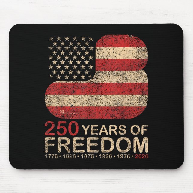 Mousepad 250 Anos De Dom (Frente)