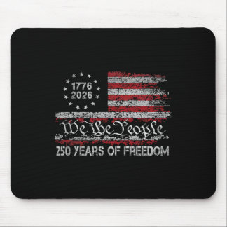 Mousepad 250 Anos De Liberdade 1776 2026 Bandeira Dos EUA 2