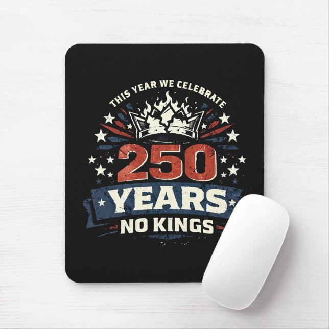 Mousepad 250 Anos Sem Reis Patriótico (Com mouse)