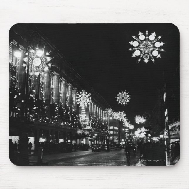 Mousepad 26 de novembro de 1960: Luzes de Natal da Cidade (Frente)