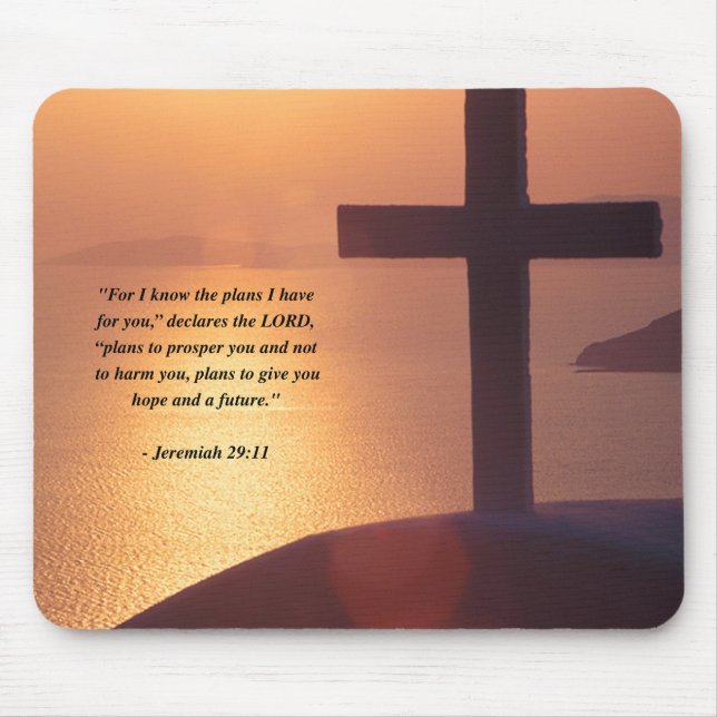 Mousepad 29:11 de JEREMIAH (Frente)