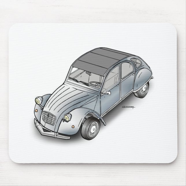 Mousepad 2 cv Citroen (Frente)
