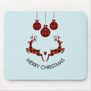 Mousepad 2 Estilo Russo de Veado de Natal