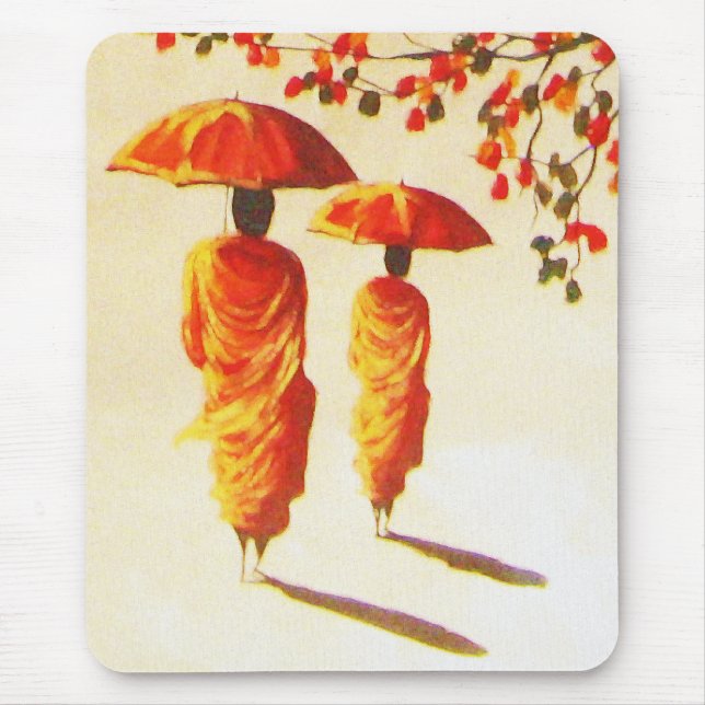 Mousepad 2 Monges budistas do Laos (Frente)