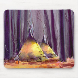 Mousepad 2 TIPIS na FLORESTA por SHARON SHARPE
