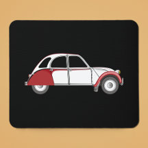 2CV Deux Chevaux Dolly Oldtimer Vermelho