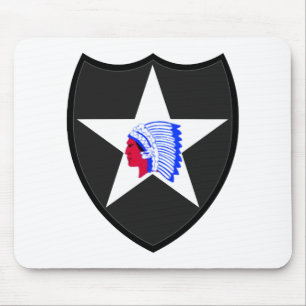 Mousepad 2nd U.s. Infantry Division Indianhead