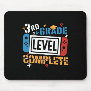 Mousepad 3º ano completo último dia de escola gamer