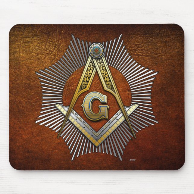 Mousepad 3º Grau: Master Mason (Frente)