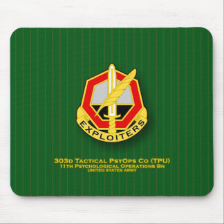 Mousepad 303d operações psicológicas táticas Co TPU DUI
