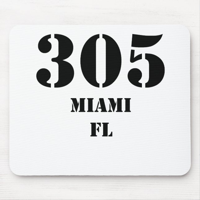 Mousepad 305 Miami FL (Frente)