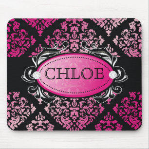 Mousepad 311-Damasco Rosa Luxuriosamente