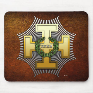 Mousepad 32.o grau: mestre do segredo real