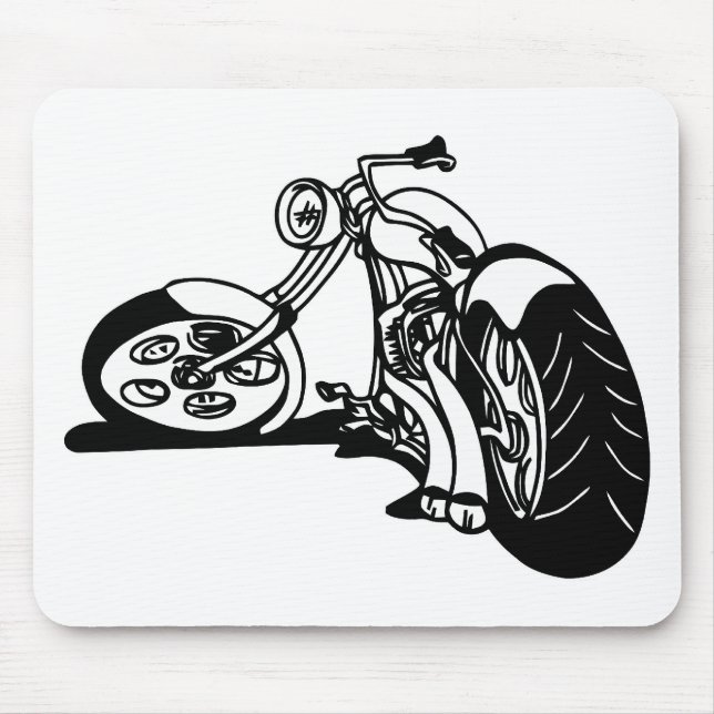 Mousepad 354 Chopper Bike (Frente)