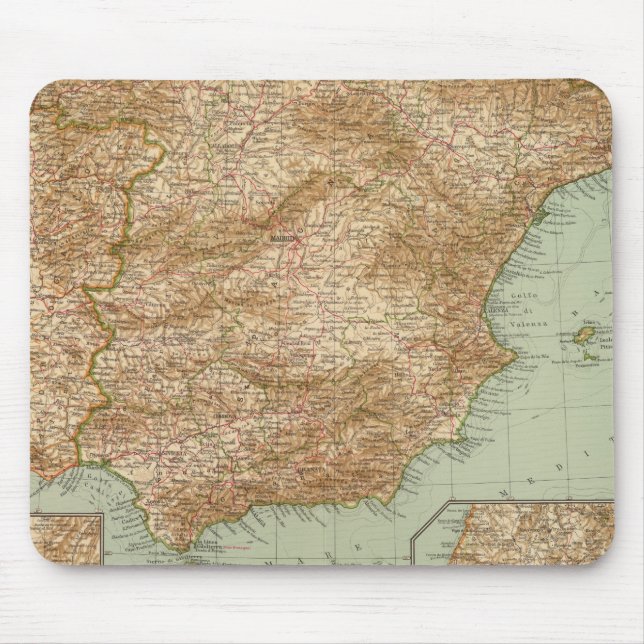Mousepad 3738 Espanha, Portugal (Frente)