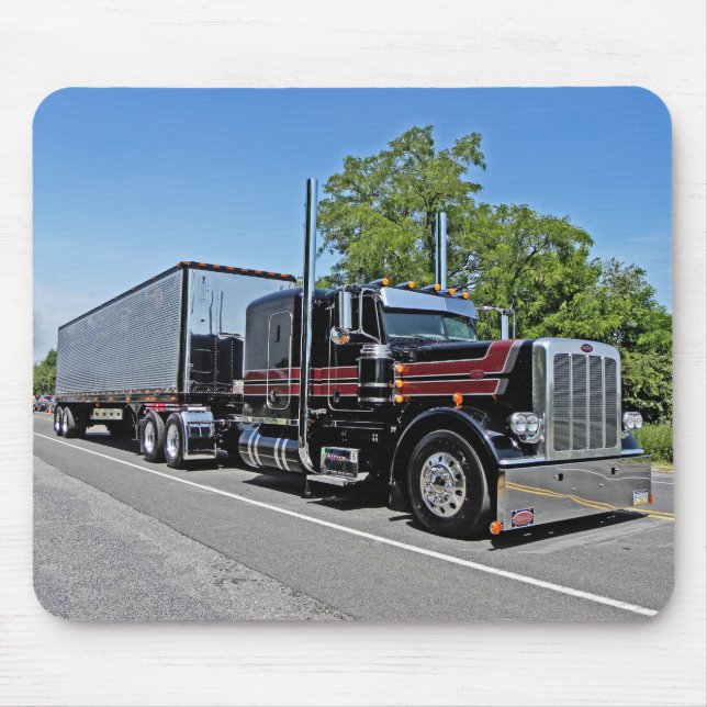 Mousepad 389 preto e vermelho do V Nolt (Frente)