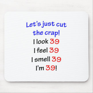 Mousepad 39 deixe-nos cortar o excremento