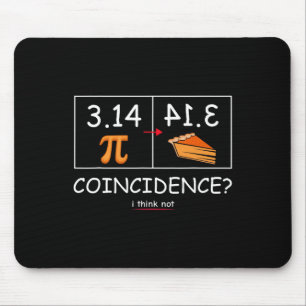 Mousepad 3.14 Coincidência De Pizza Não Acho Engraçada Mate