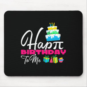 Mousepad 3.14 Feliz Dia De Pi Do Bolo Para O Feliz Aniversá