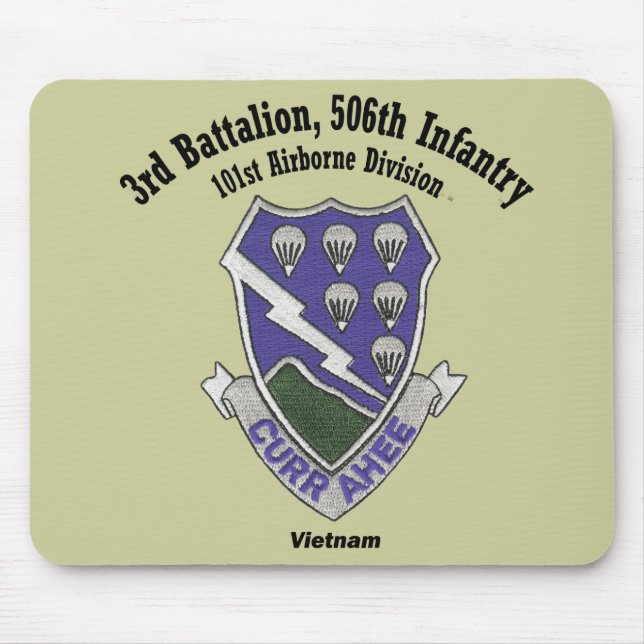 Mousepad 3-506th tapete do rato - Vietnam (Frente)