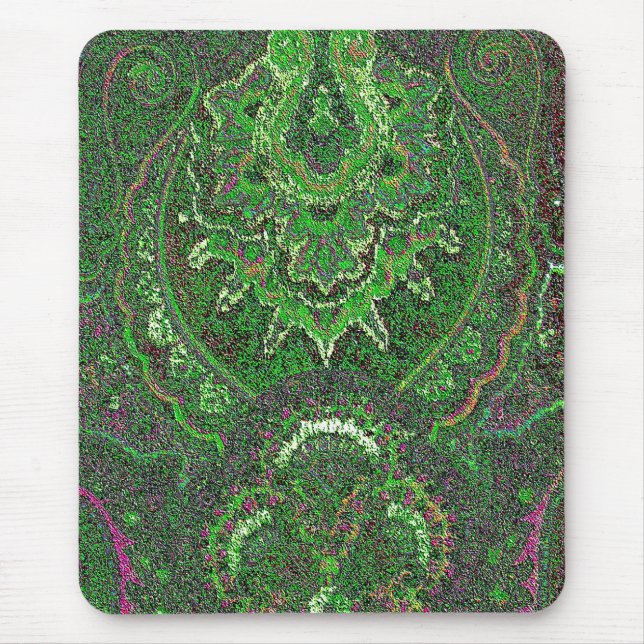 Mousepad 3 Paisley Mega Negativo (Frente)