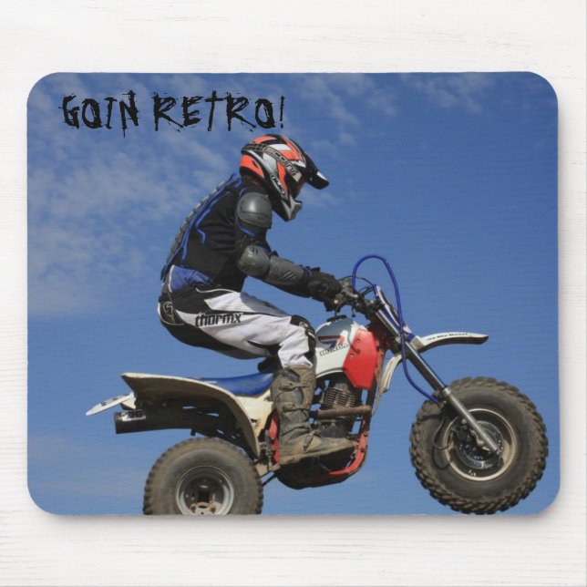 Mousepad 3 veículo com rodas, GOIN RETRO! (Frente)