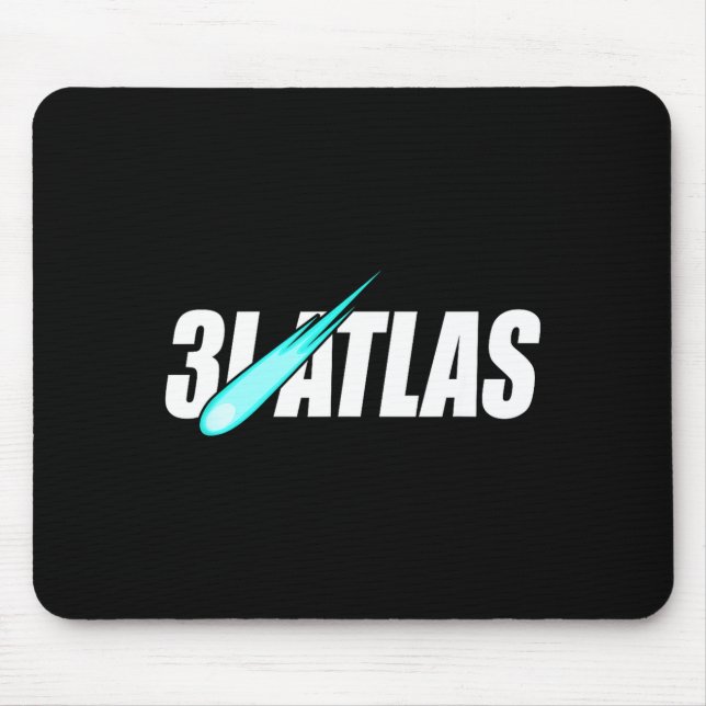 Mousepad 3i_atlas Interstellar Comet  (Frente)