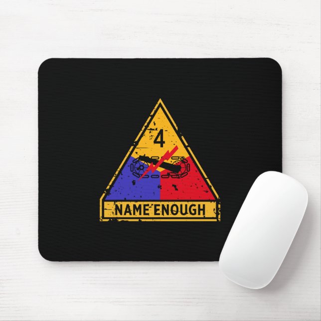 Mousepad 4ª Divisão Armada "Nome suficiente" (Com mouse)