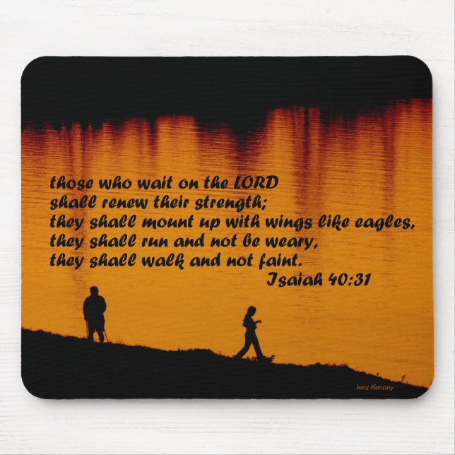 Mousepad 40:31 2011 de Isaiah (Frente)