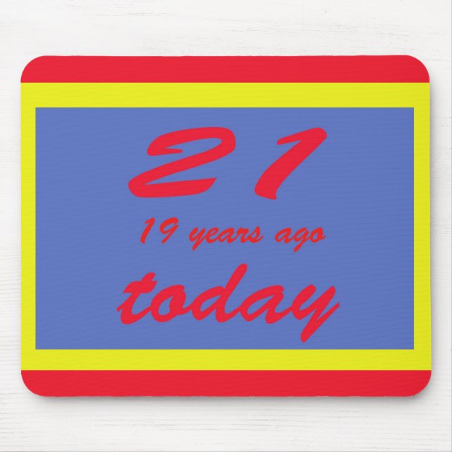 Mousepad 40 anos (Frente)