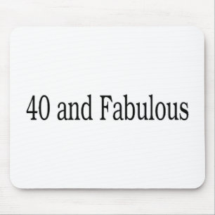 Mousepad 40 e fabuloso