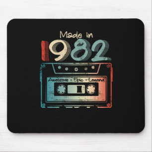 Mousepad 40 presentes de aniversário feitos em cassete de