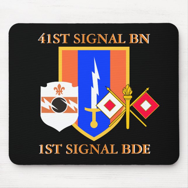 MOUSEPAD 41 SINAL DA RUA BATTALION 1RUA SINAL BRIGADE (Frente)