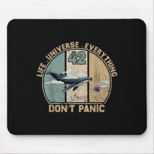 Mousepad 42 Resposta Para a Vida o Universo e Tudo Não
