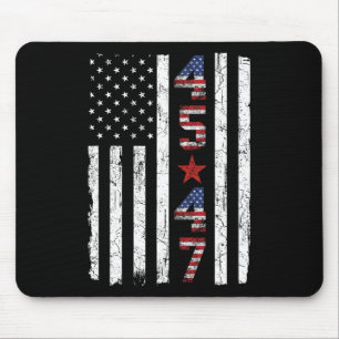 Mousepad 45 47 Presidente Trump Inauguração Dos Eua Retro T