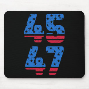 Mousepad 45 47 Trump 2024 Jesus é meu salvador Trump é meu